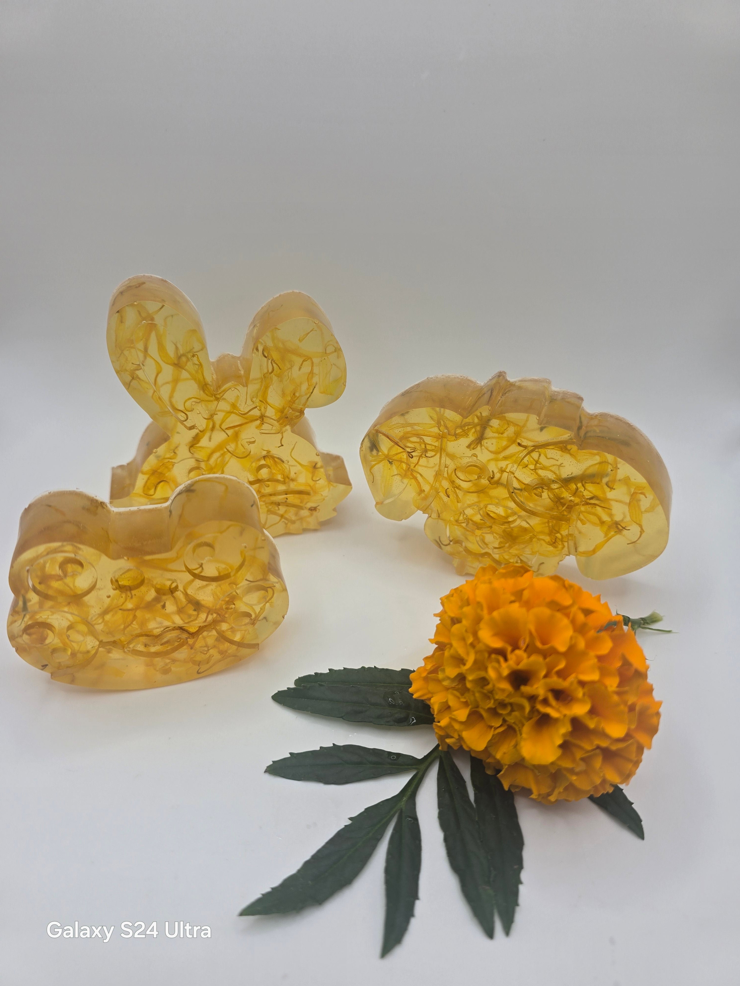(3) Calendula & Honey Baby Soaps Trio