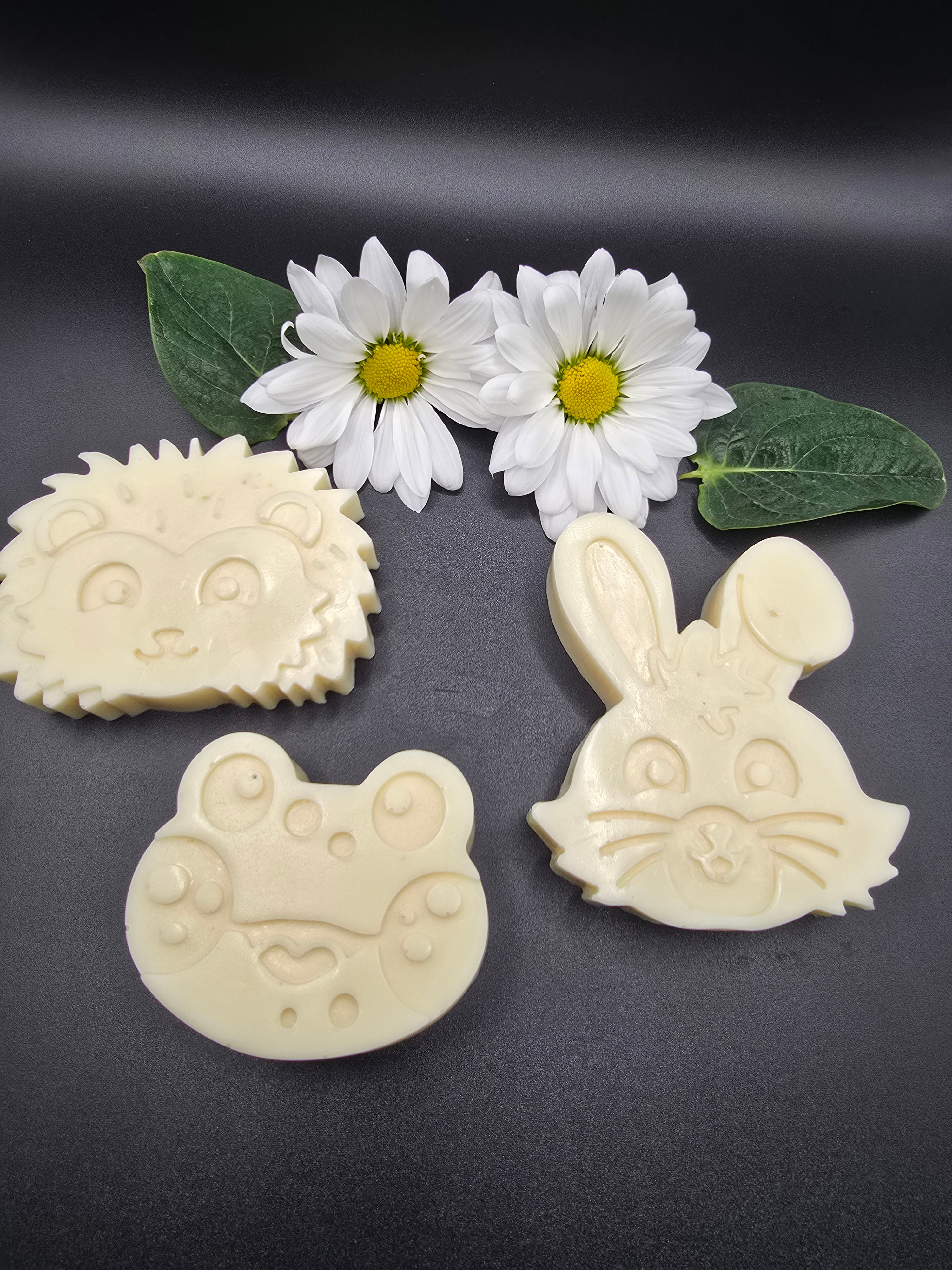 (3) Goat Milk & Honey Baby Soaps Trio