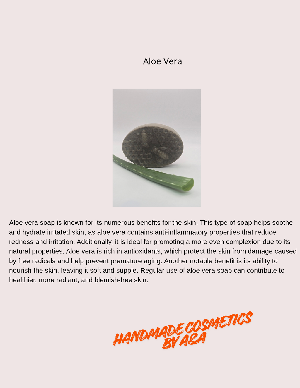 Aloe Vera & Honey Handmade Soaps